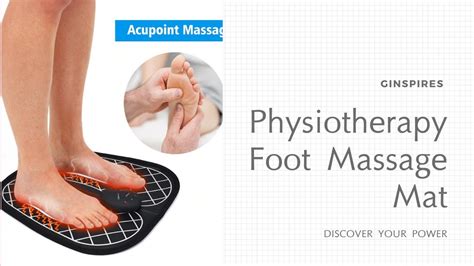 Physiotherapy Foot Massage Mat Youtube