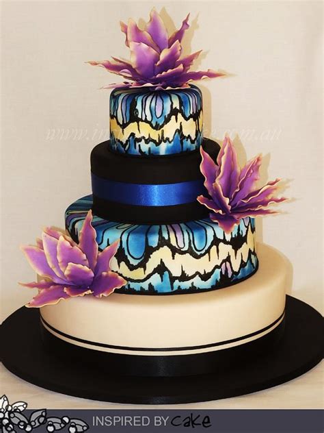 Artistic Wedding Cake Decorated Cake By Inspired By Cakesdecor