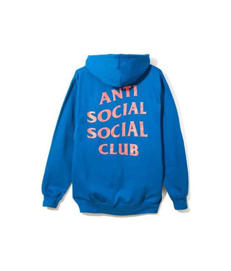 Anti Social Social Club Stella Blue Hoodie Sneak Freaks Ltd