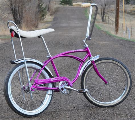 1967 Vintage Schwinn Violet Deluxe Stingray Muscle Bicycle