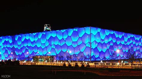 See Beijings Structural Wonder With This Beijing National Aquatics