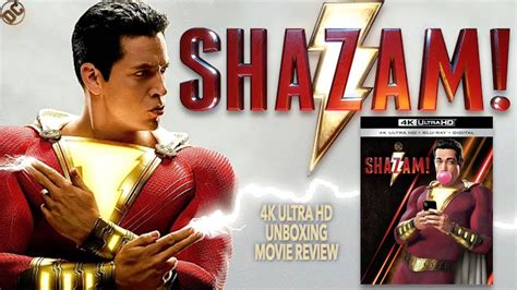 Shazam 4k Ultra Hd Unboxing And Movie Review Bluray Dan Youtube