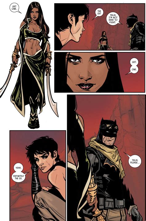 Talia Al Ghul Stabs Batman With A Sword Rebirth Comicnewbies