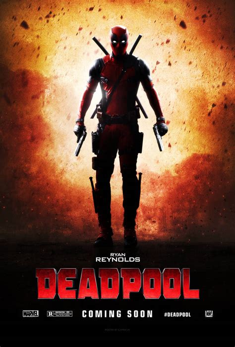 Deadpool 2016 Teaser Poster By Camw1n On Deviantart