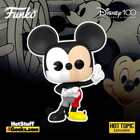 2023 Disney 100 Years Mickey Mouse Split Color Funko Pop