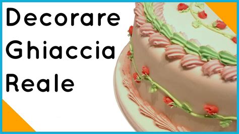 Ghiaccia Reale Decorare Una Torta By Italiancakes Youtube