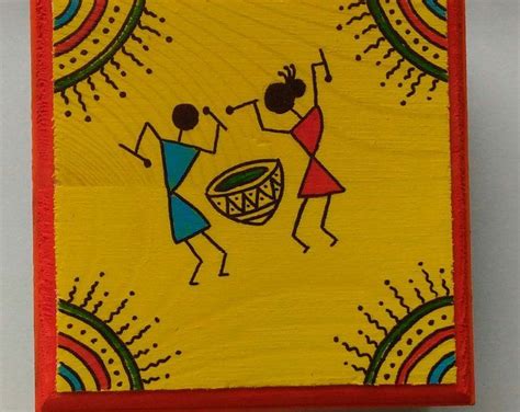Warli Painting Ideas For Kids Download Free Mock Up