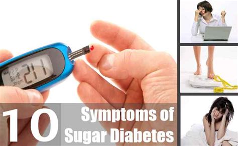 Top 10 Symptoms Of Sugar Diabetes Natural Home Remedies And Supplements