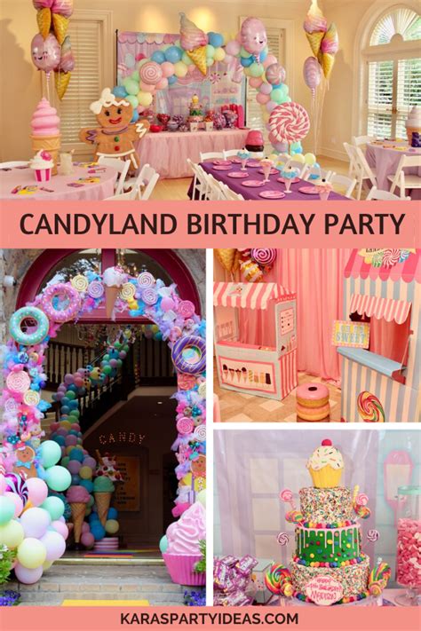 Whimsical Candyland Birthday Party Pretty My Party 50 Off