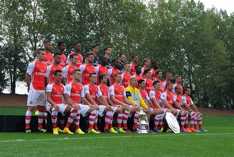 Arsenal Squad 201415 Arsenal First Team Squad 201415 Bac Flickr