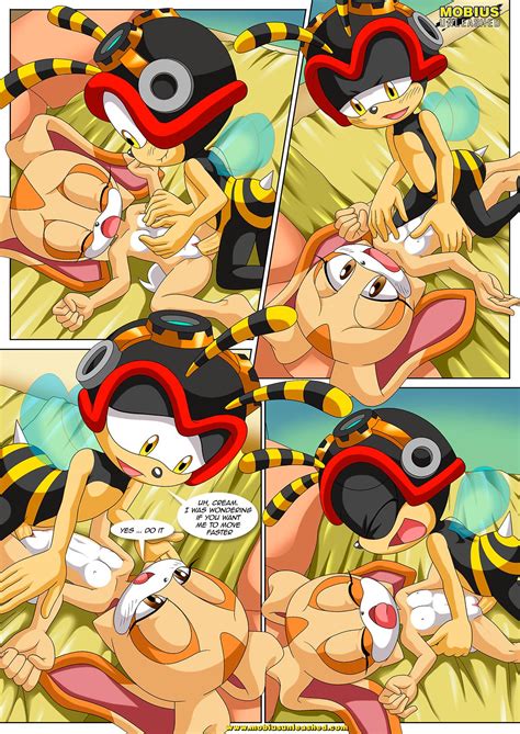 Rule 34 A New Play Comic Bbmbbf Bed Bedroom Blush Charmy Bee Comic