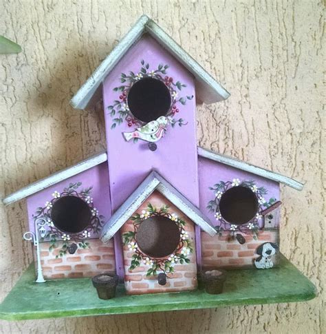 Wooden Bird Houses Bird Houses Painted Decorative Bird Houses Tole