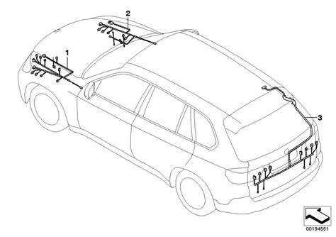 BMW X5 Front left repair wiring set. Main, harness, cable ...