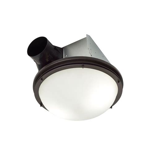 The most common exhaust fan vent option is the ceiling to exterior wall option, and the second most common is the ceiling to roof venting install. NuTone InVent Decorative Oil-Rubbed Bronze 80 CFM Ceiling ...