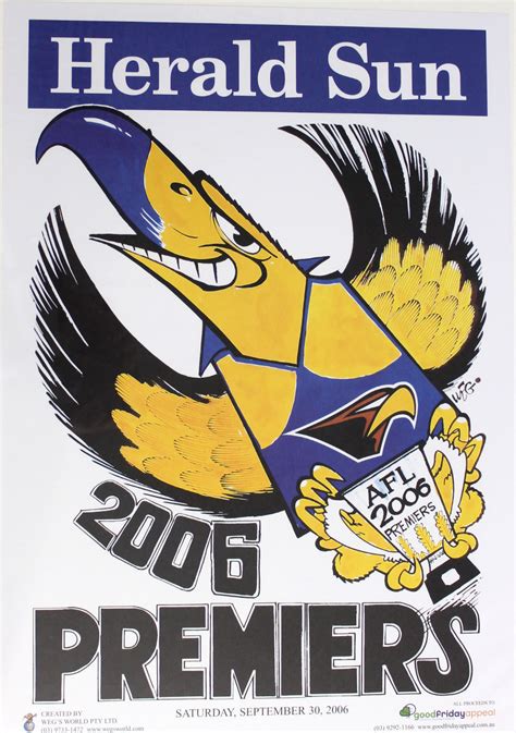 There are four key statistical pillars when it comes to winning a premiership. West Coast Eagles AFL 2006 Premiers Poster Herald Sun ...