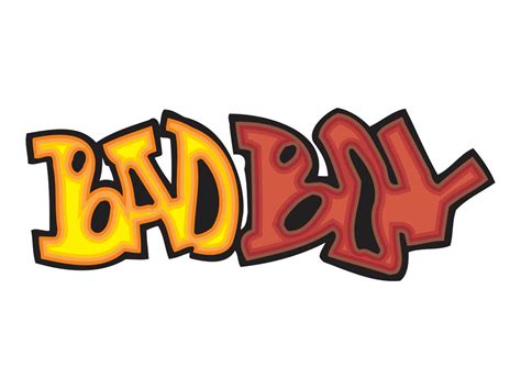 Bad Boy Graffiti Piece Vector Art And Graphics