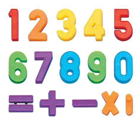 Magnetic Numbers Magnets Magnetic Wall Numbers