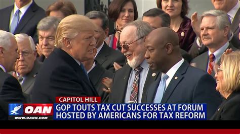 The Gop Touts Tax Cut Successes At Forum Hosted By American For Tax