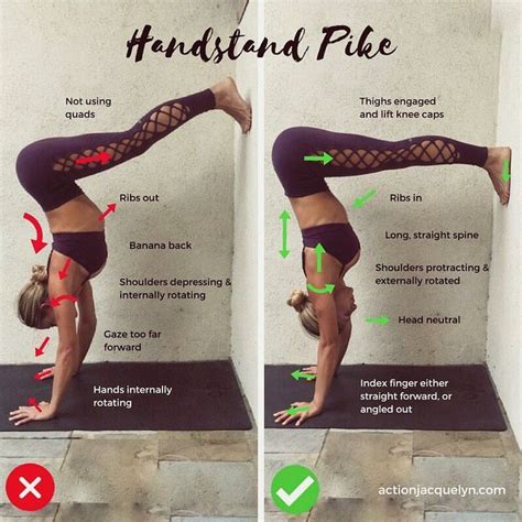Handstand Yoga Handstand Yoga Moves Yoga Fitness