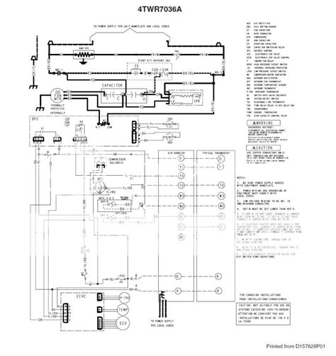 Trane Wiring Diagram Heat Pump Database