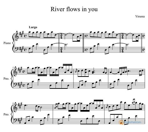 Its so much fun to play and i loved that i could transpose it. River flows in you piano sheet pdf - river flows in you piano sheet pdf free download