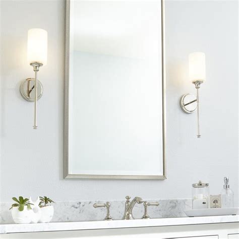Dian Transitional 1 Light Wall Sconce And Reviews Birch Lane Bathroom