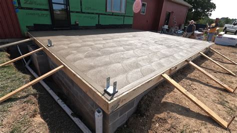 How To Build A Raised Concrete Front Porch