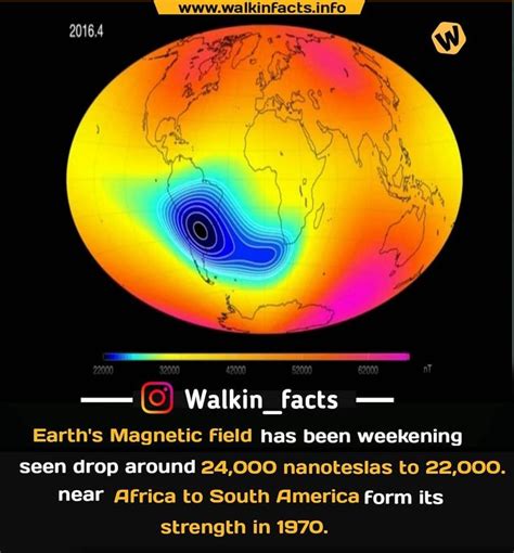 Throughout history, flipping magnetic poles have caused unfathomable turmoil to the world. Earths magnetic field has been weakening across a wide ...