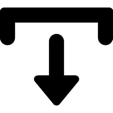 You can embed symbols directly into html. Down arrow symbol - Free arrows icons