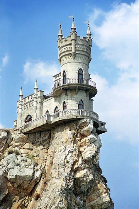 A Mountain Top Castle In Crimea Ukraine Want To Visit Yes