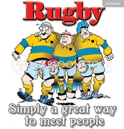 Rugby Teams Cartoons And Comics Funny Pictures From Cartoonstock