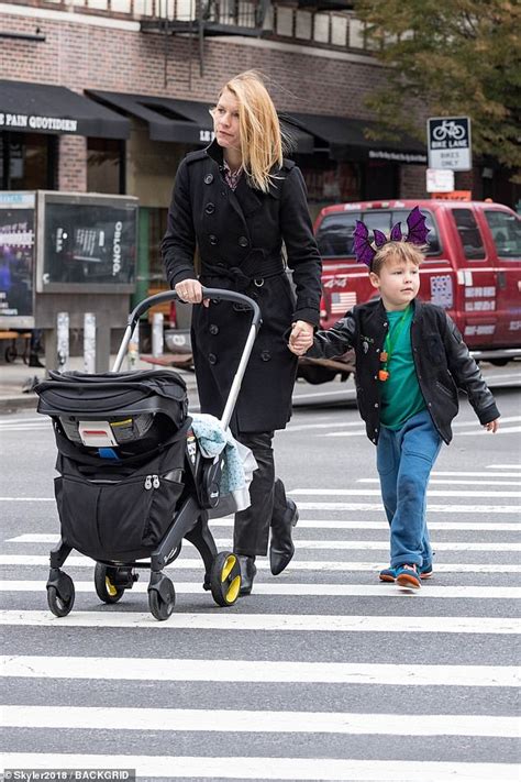 Claire Danes Looks Every Bit The Doting Mom As She Beams While Out And