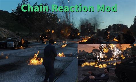 Chain Reaction Explosion Fires Gta5