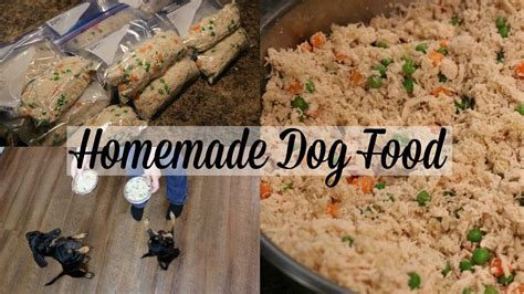 How To Make Homemade Dog Food Youtube