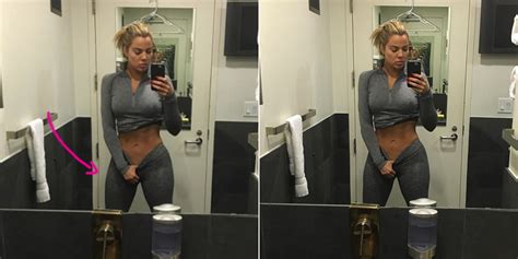Why Khloé Kardashian Photoshopped Her Gym Selfie Khloé