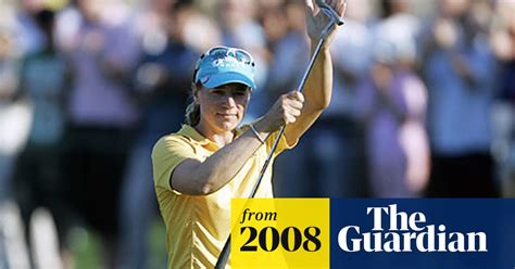 Golf Annika Sorenstam Birdies Final Hole To Say Farewell To