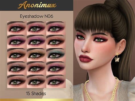 Eyeshadow N06 By Anonimux Simmer At Tsr Sims 4 Updates