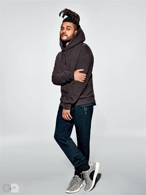 The Weeknd Wears Kanyes New Yeezy Collection Style So Cute And
