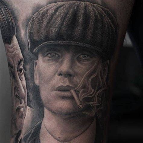 Thomas shelby tattoo by pawel (@pawelindulski) from warsaw, poland. Peaky Blinders/Thomas Shelby by Mario Hartmann (Berlin ...