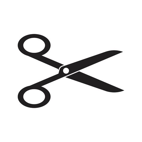 Scissors Icon Vector For Web Presentation Logo Infographic Haircut Tailor Hairdresser