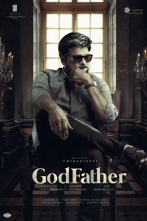 Megastar Chiranjeevis Godfather Movie First Look Poster Hd