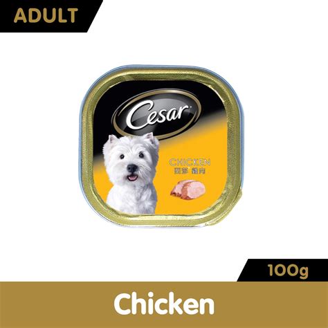 Cesar Adult Wet Dog Food Trays Chicken 100g Iloilo Supermart Online