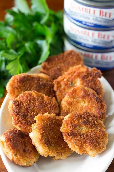 Tuna Cakes Italian Style With Just Four Ingredients