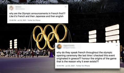 Olympics Opening Ceremony Viewers Bemused As Commentary Given In French Heres Why Other