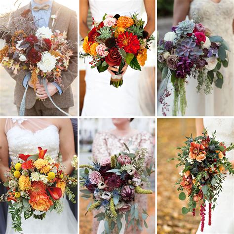 10 Stunning Bouquets For Your Fall Wedding Fiftyflowers