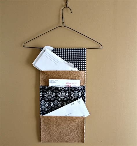 Diy Hanging Mail Organizer