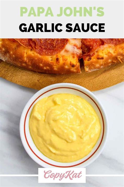 Best Papa Johns Garlic Sauce Recipe Copykat Recipes