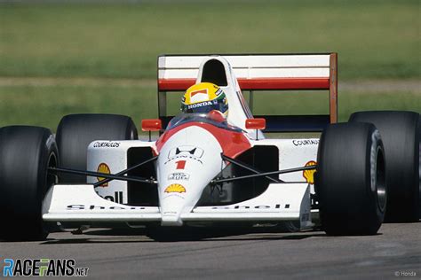 Ayrton Senna Mclaren Silverstone 1991 · Racefans