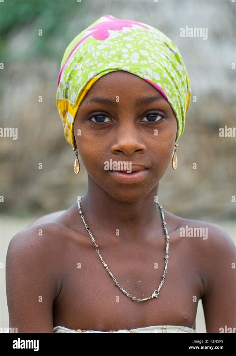 Benin West Africa Savalou A Beautiful Teenage Fulani Peul Tribe