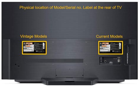 Help Library Help Library Locate Model And Serial Numbers On Lg Tv